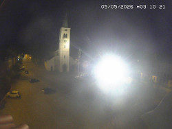 Náměstí, koste sv. Markéty