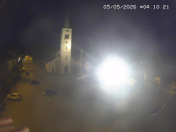 Náměstí, koste sv. Markéty