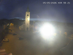 Náměstí, koste sv. Markéty