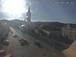 Náměstí, koste sv. Markéty