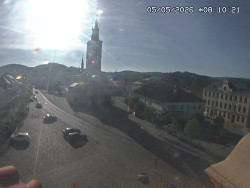 Náměstí, koste sv. Markéty