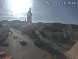 Náměstí, koste sv. Markéty