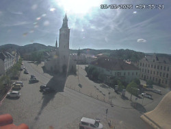 Náměstí, koste sv. Markéty