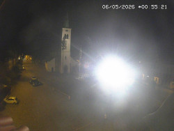 Náměstí, koste sv. Markéty