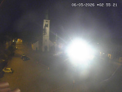 Náměstí, koste sv. Markéty