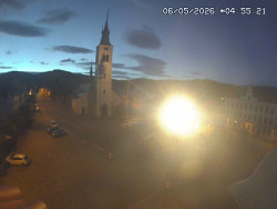 Náměstí, koste sv. Markéty