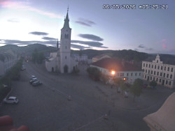 Náměstí, koste sv. Markéty