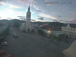 Náměstí, koste sv. Markéty