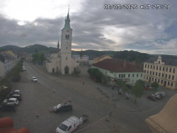 Náměstí, koste sv. Markéty