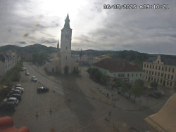 Náměstí, koste sv. Markéty