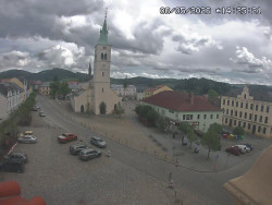 Náměstí, koste sv. Markéty
