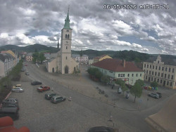 Náměstí, koste sv. Markéty