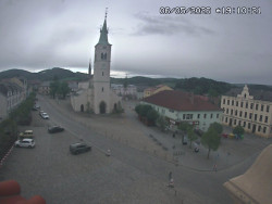 Náměstí, koste sv. Markéty