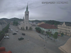 Náměstí, koste sv. Markéty