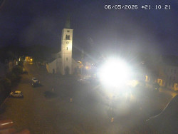 Náměstí, koste sv. Markéty