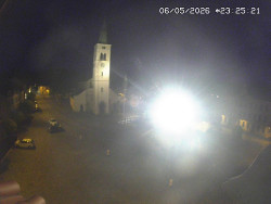 Náměstí, koste sv. Markéty