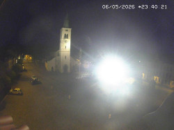 Náměstí, koste sv. Markéty