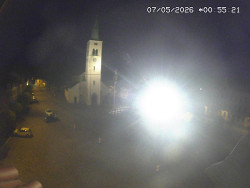 Náměstí, koste sv. Markéty