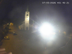 Náměstí, koste sv. Markéty