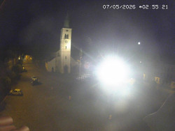 Náměstí, koste sv. Markéty