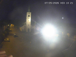 Náměstí, koste sv. Markéty