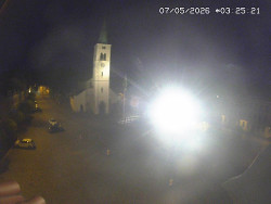 Náměstí, koste sv. Markéty