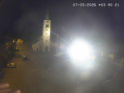 Náměstí, koste sv. Markéty