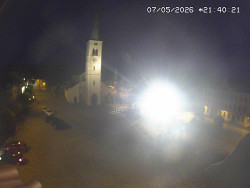 Náměstí, koste sv. Markéty