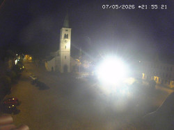 Náměstí, koste sv. Markéty