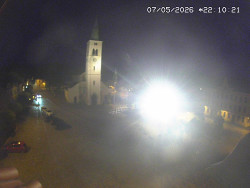 Náměstí, koste sv. Markéty
