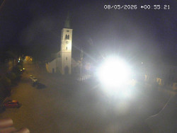 Náměstí, koste sv. Markéty