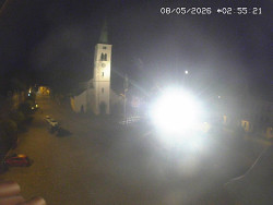 Náměstí, koste sv. Markéty