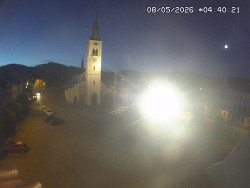 Náměstí, koste sv. Markéty