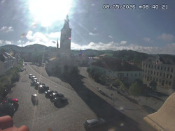 Náměstí, koste sv. Markéty