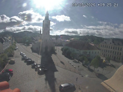 Náměstí, koste sv. Markéty