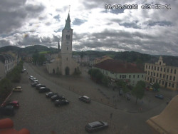 Náměstí, koste sv. Markéty