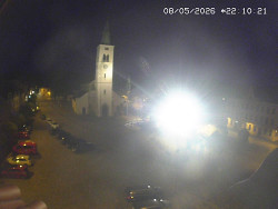 Náměstí, koste sv. Markéty