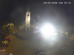 Náměstí, koste sv. Markéty