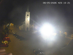 Náměstí, koste sv. Markéty