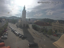 Náměstí, koste sv. Markéty