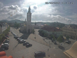 Náměstí, koste sv. Markéty