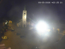 Náměstí, koste sv. Markéty