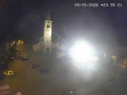 Náměstí, koste sv. Markéty