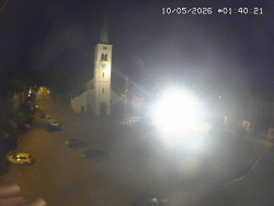Náměstí, koste sv. Markéty