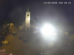 Náměstí, koste sv. Markéty