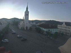 Náměstí, koste sv. Markéty