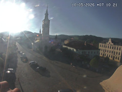 Náměstí, koste sv. Markéty