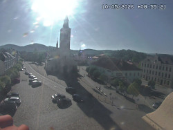 Náměstí, koste sv. Markéty