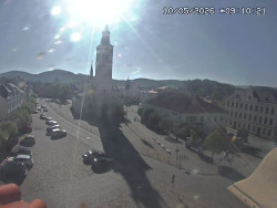 Náměstí, koste sv. Markéty