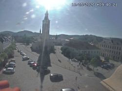 Náměstí, koste sv. Markéty